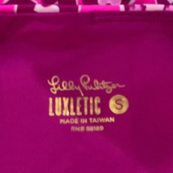 Lilly Pulitzer Weekender High Rise Crop Legging Don’t Be A Cheetah Size Small - Picture 8 of 10